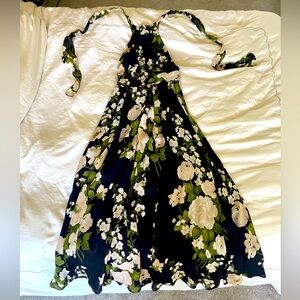 Reformation floral halter dress. Size 2.